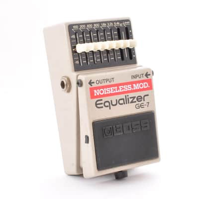 Boss GE-7 Modified Noiseless Equalizer Made in Japan 1985 Guitar Effects Pedal Used From Japan #526200 image 10