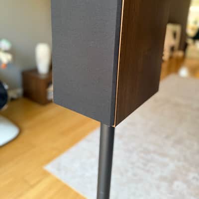 KEF Q350 (2024) - Walnut + Grills + Stands image 2