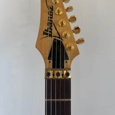 Ibanez RRG6 Custom Made Natural Ash Reverse Headstock Spot Model 1994 FujiGen Japan RG670 image 2