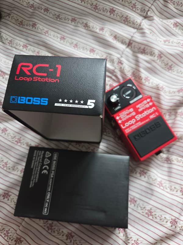 Boss RC-1 Loop Station 2014 - Present - Red image 1