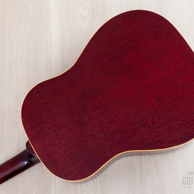 1964 Gibson J-45 ADJ Vintage Dreadnought Acoustic Guitar Cherry Sunburst, Collector-Grade w/ Case image 18