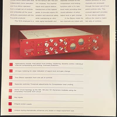 Focusrite classic Red 3 Dual Compressor / Limiter image 9