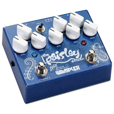 Wampler Paisley Drive Deluxe Brad Paisley Signature Dual Overdrive Guitar Effects Pedal image 4