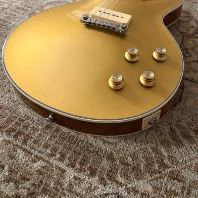 Eastman SB54/TV-GD-LTD Limited Edition Goldtop Truetone Vintage Gloss w/ Hard Case & Free Pro Setup image 10