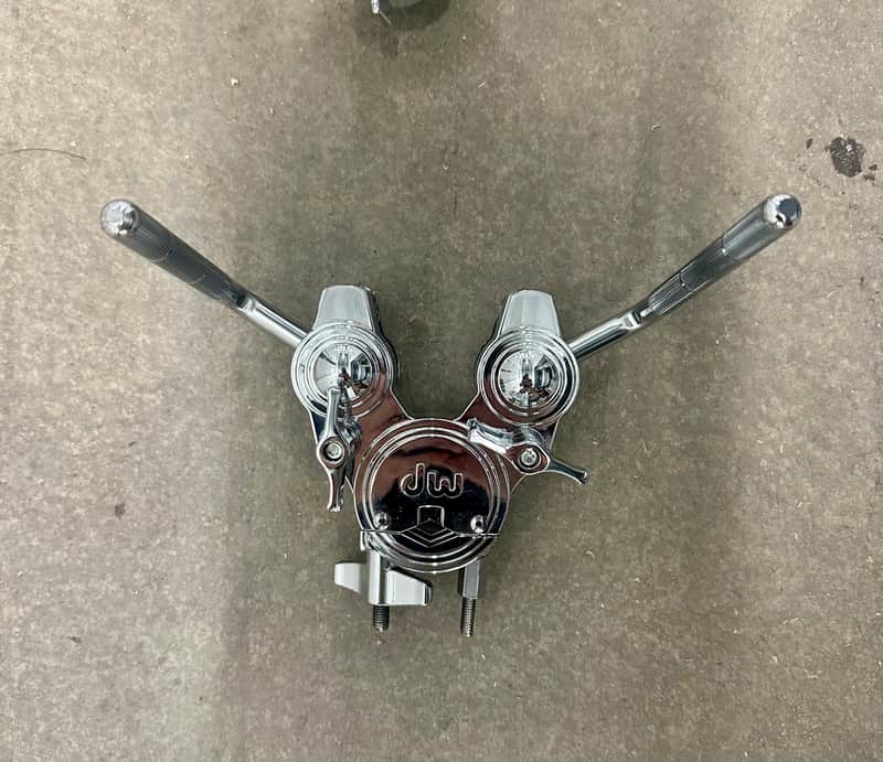 DW Double Tom Clamp w/ 1/2" L-Arms image 1