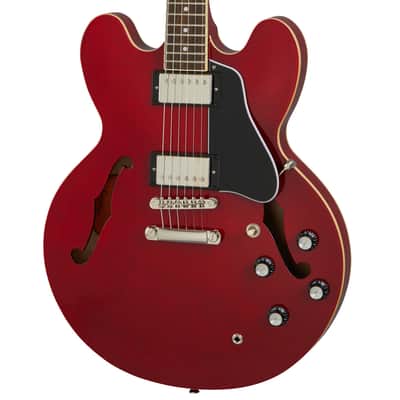 Epiphone ES-335 Semi-Hollowbody Guitar - Cherry image 1