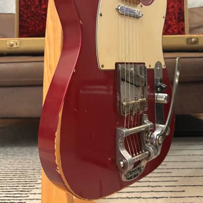 Fender Telecaster 1961 GLAS Custom Relic 8lb With G&G Custom Relic Tweed image 5