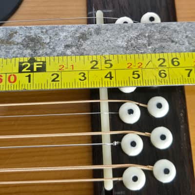 Harmony 1233 1975 12-string - X-Brace Conversion, Neck reset, Journey Piezo Pickup image 16