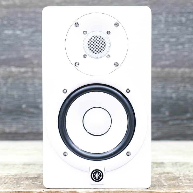Yamaha HS5 Powered Studio Monitor 2-Way Bi-Amp 5" Studio Monitor White w/Box image 1