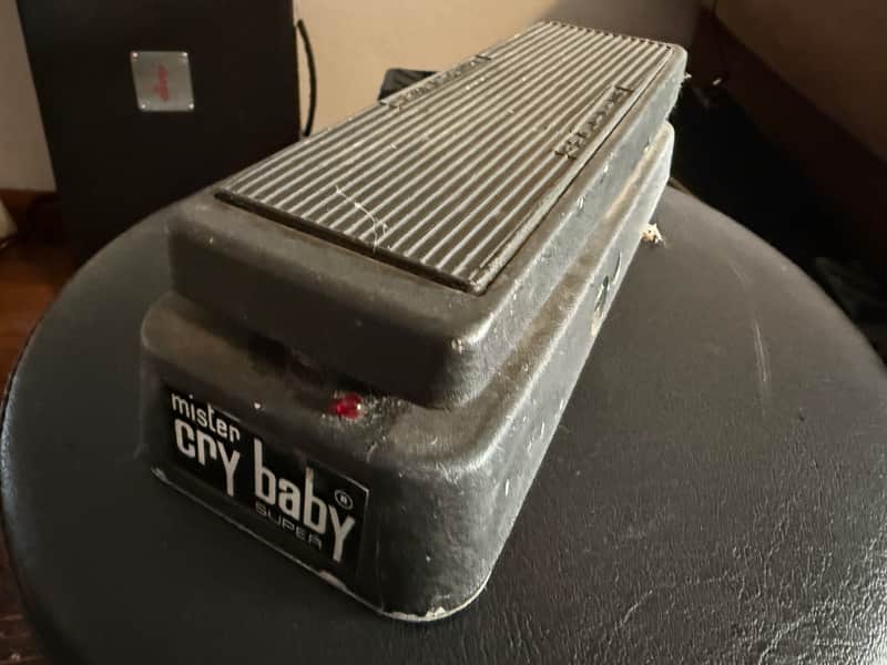 Dunlop EW-95V Mister Cry Baby Super Volume Wah 1998 - 2009 - Metal image 1