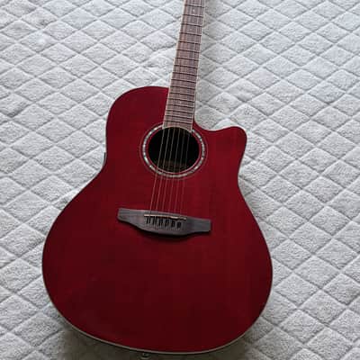 Ovation Celebrity - CS28-RR - Red Acoustic Electric image 1