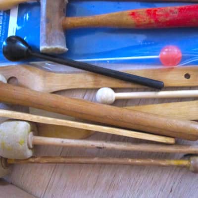 Drum Sticks, Brushes, Mallets, Stick Bag Lot image 6