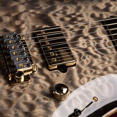 Suhr Standard Carve Top Pau Ferro Neck - Faded Trans Charcoal Burst image 14