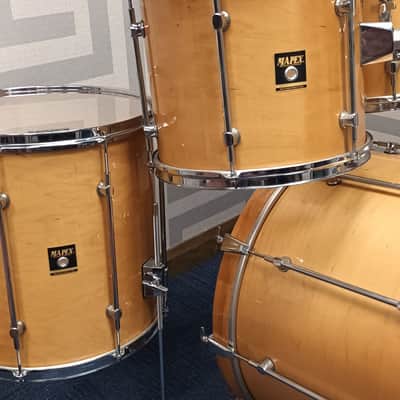 Mapex 1990s Saturn Series Shell Pack in Natural Maple – 22″,12″,13″ & 16″x Saturn image 7