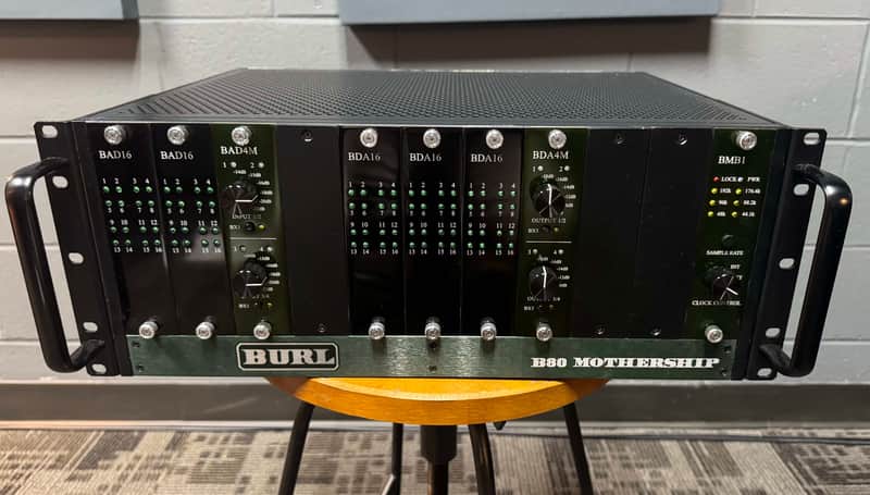 Burl Audio Mothership M80 32x48 with Mastering Cards & Avid HDX