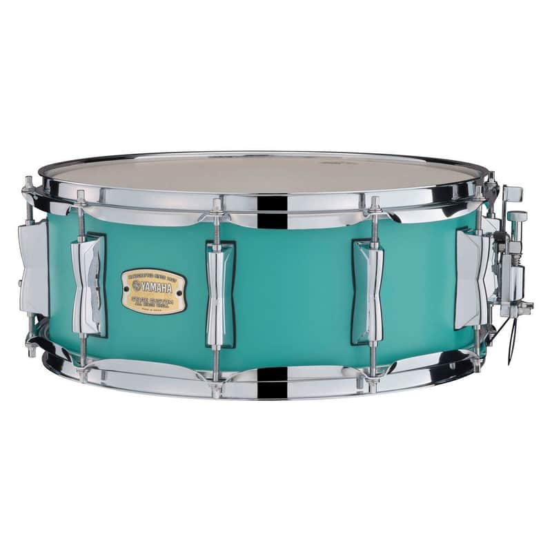 Stage Custom Birch 14" Snare Drum Matte Surf Green image 1