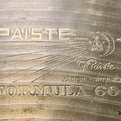 Paiste 602 Pre Serial 19” Ride - 2140 Grams - Good Condition image 4