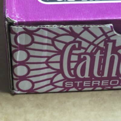 mostly very clean Electro Harmonix EMPTY BOX and original Owner's Manual & original Warranty / Registration card (+ bubble wrap) ONLY for EXO Cathedral Stereo Reverb pedal (NO pedal, NO adapter) image 5