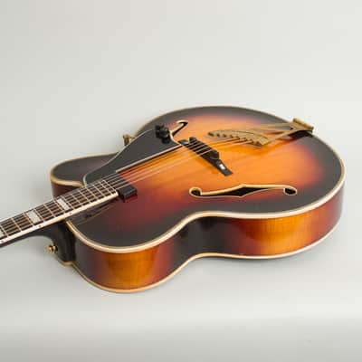D'Angelico Special Cutaway Arch Top Acoustic Guitar (1954), ser. #1941, original brown hard shell case. image 7