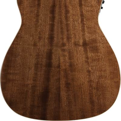 Washburn Heritage 10 Series Folk Cutaway Acoustic Electric Guitar, Natural (HF11SCE-O-U) image 3