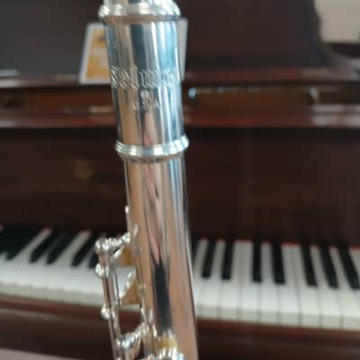 Selmer Open Hole B Foot Flute - Silver image 9