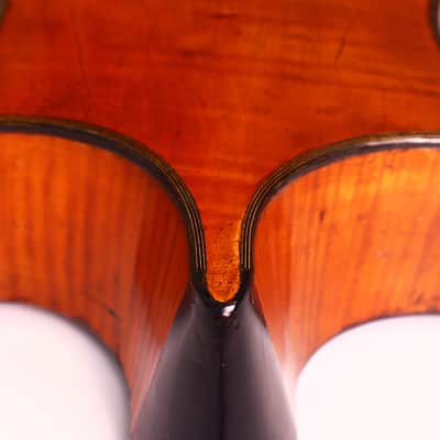 C.F. Marchal early Romantic guitar in shape of a coat of arms - outstanding sound and exceptional construction details - check video! image 11