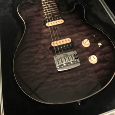 Ernie Ball Music Man BFR Axis Super Sport one off Ball Family Reserve Black Burst image 3