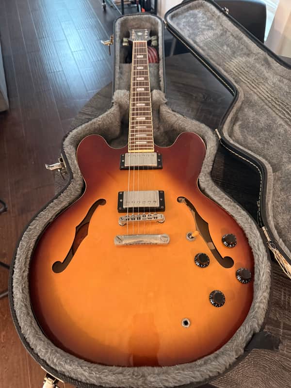 Epiphone ES-335 Pro 2012 - 2019 - Iced Tea image 1