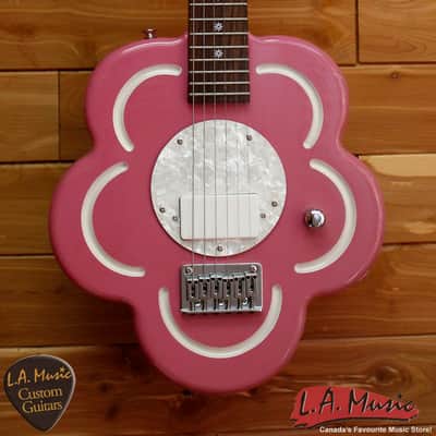 Daisy Rock Flower Pink 3/4 Size Electric Guitar image 3
