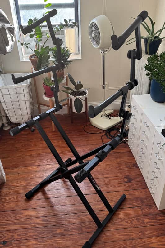 On-Stage Stands OSS Extreme 430 3-Tier Adjustable Keyboard Stand image 1
