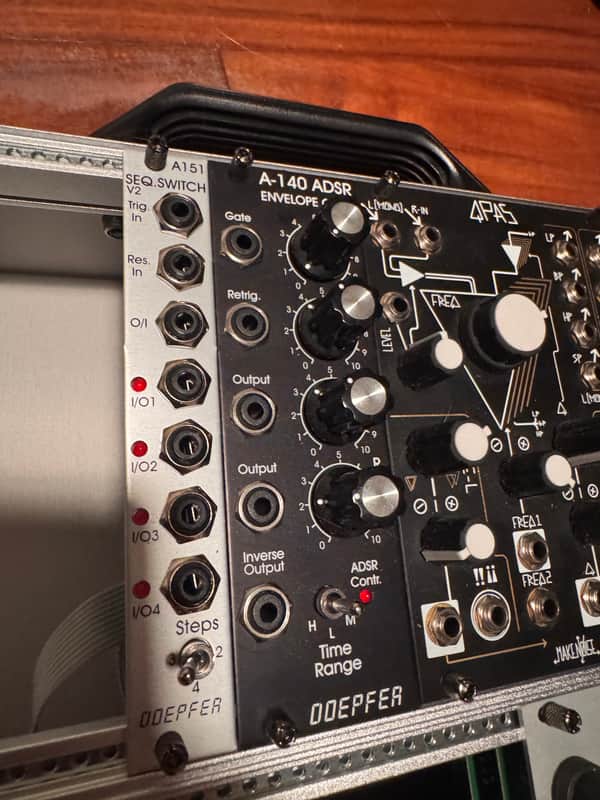 Doepfer A-140 ADSR Envelope Generator 2010s - Silver image 1