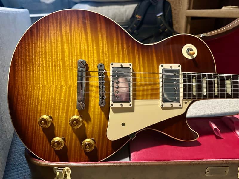 Gibson Custom Shop '59 Les Paul Standard Reissue 2020 - Present - Gibson Custom Shop '59 Les Paul Standard Reissue 2020 - Monster Top - Burst VOS image 1