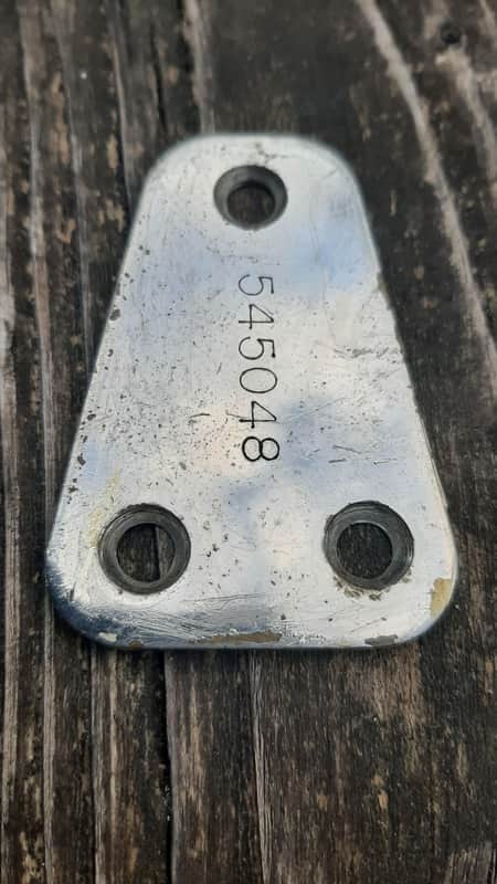 Hagstrom Neck Plate 1962 image 1