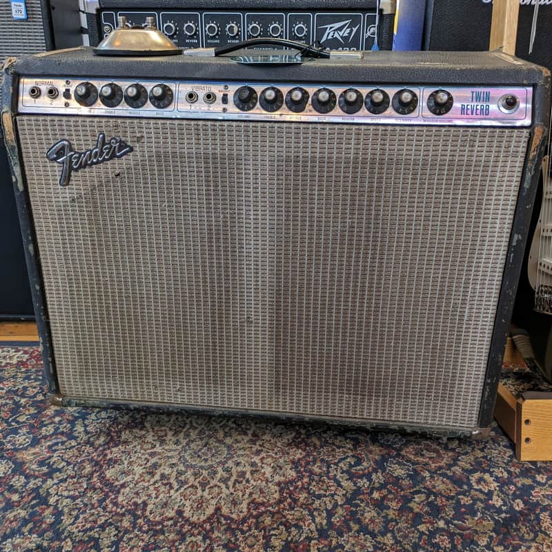 Fender Twin Reverb 100W 2x12 Tube Amp 1974 *Recapped/New | Reverb