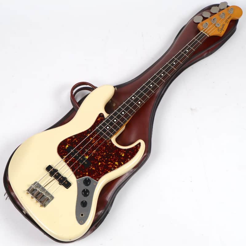 Squier by Fender SJB-55 Jazz Bass VWH 1983 JV Serial Japan Made
