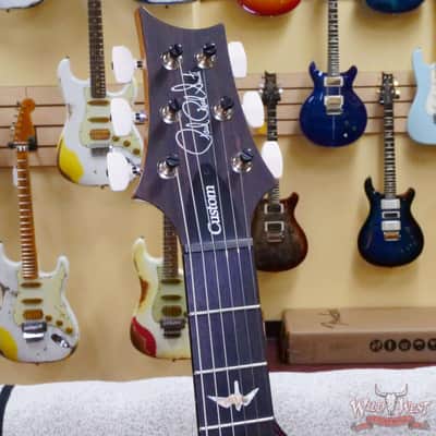 2023 Paul Reed Smith PRS Core Series Custom 24 Piezo Rosewood Fingerboard Charcoal with Natural Back 7.50 LBS image 7