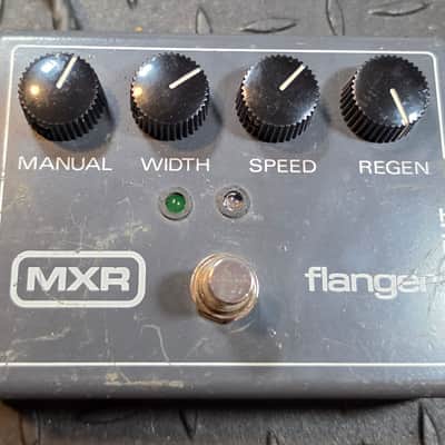 BROKEN NOT WORKING NEEDS NEW Reticon SAD1024A CHIP MXR Flanger with RATE LED! M-117 Van Halen Vintage Flange FOR PARTS image 1