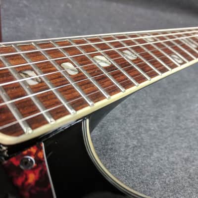 Canvas CSAS Semi-Hollow Electric Guitar Sunburst Finish Bild 5