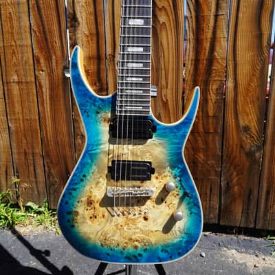 Dean PROTOTYPE Exile 7 Burl Poplar w/Fishman Fluence 7-String image 4