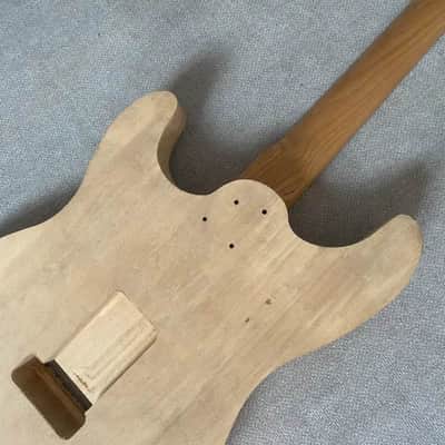 Harley Benton Harley Benton Guitar Maple Neck with Basswood HH Body - Wood Color image 4