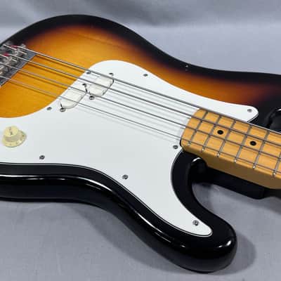 '80's Squier Bullet Bass B-34 3-Color Sunburst image 4
