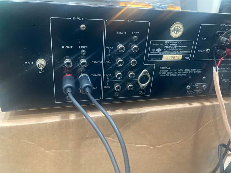 Kenwood KA 6100 - Dual voltage | Reverb