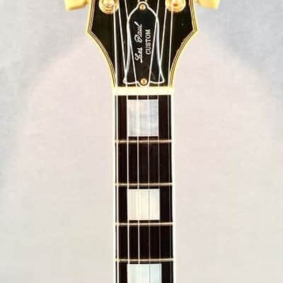 Gibson 1989 Les Paul Custom 35th Anniversary Black Beauty VINTAGE imagen 6