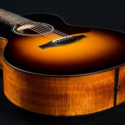 Collings SJ Custom Figured Koa and German Spruce Sunburst Used (2022) image 13