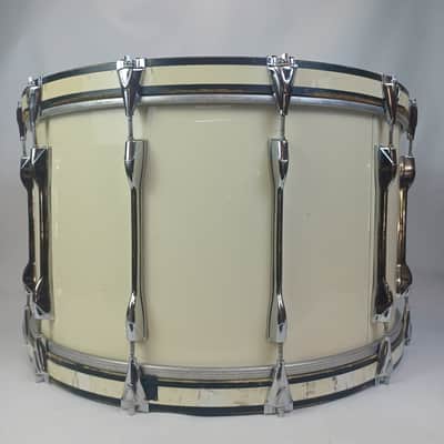 Yamaha Piano White 14x26" Bass Drum Tour Custom Model MB826U Japan Vintage 80s image 5