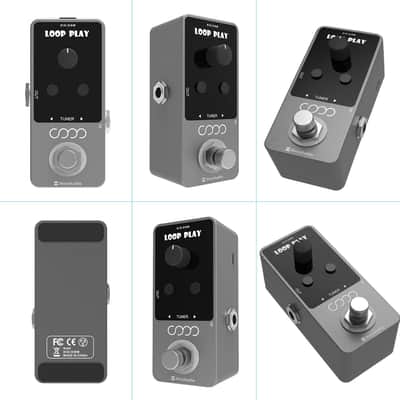 Guitar Looper Pedal Loop Effects 10 MinLooping Time Loop Station 9 Loops 40 minutes Record Time image 3