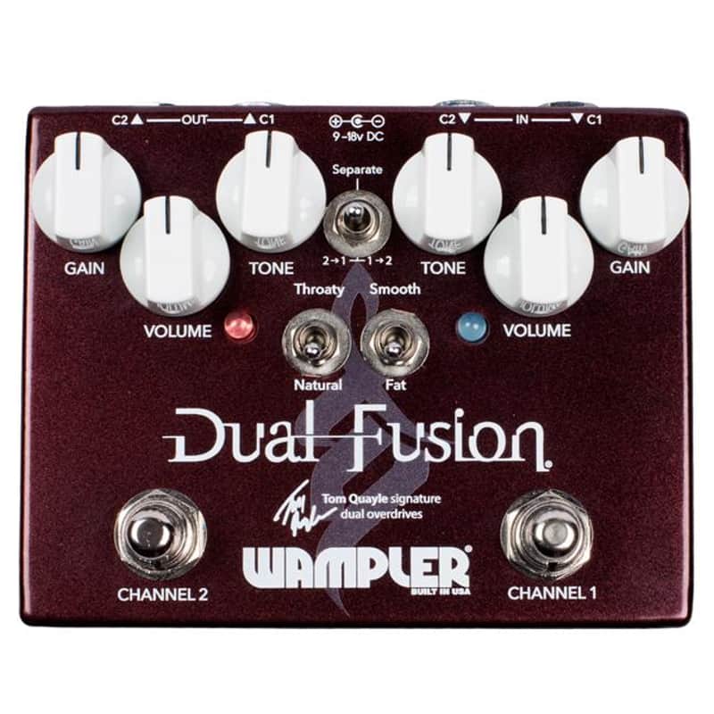 Wampler Dual Fusion Tom Quayle Signature Dual Overdrive Pedal image 1