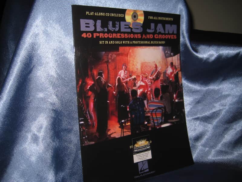 Hal Leonard  Play-Along Blues Jam Book  For All Instruments w/ CD 24 Pages image 1
