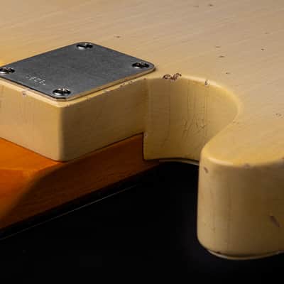 Fender Telecaster 1960's replica - Rosewood board, White Blond, nitro, light relic image 3