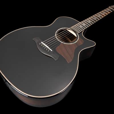 Taylor 814ce "Builders Edition" Black Top, Adirondack Spruce, Indian Rosewood - USED 2020s image 11
